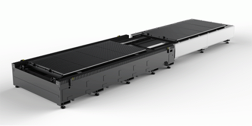 Лазерный станок Quasar F3015HE со сменным столом 1,5 кВт Raycus